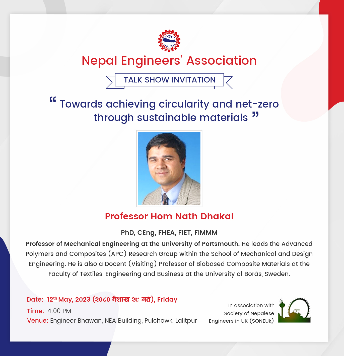 Towards Achieving Circular Economy and Carbon Net-Zero Through Sustainable Materials NEA Nepal 1.31K subscribers